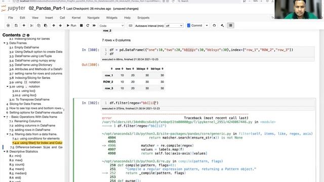 Pandas Tutorial Part-2 | PyCSR | Learn Python Online with Pankaj Soni смотреть онлайн