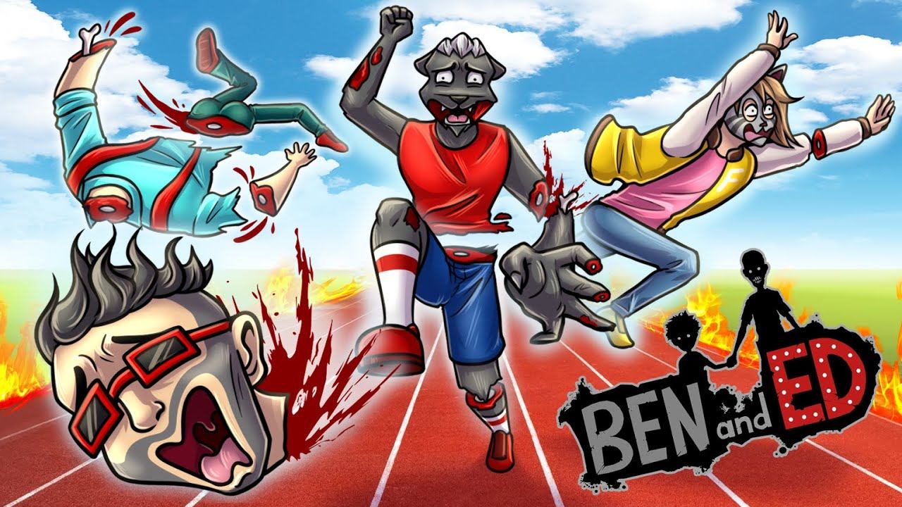 УСТРОИЛ СОРЕВНОВАНИЕ С ДРУЗЬЯМИ ЗОМБАКАМИ :D Ben and Ed - Blood Party смотреть онлайн