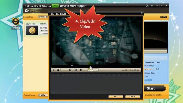 How to rip dvd to mkv free with clonedvd free dvd to mkv ripper смотреть онлайн