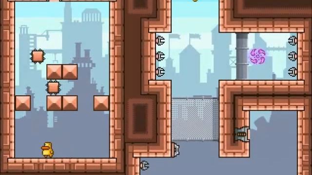 Gravity Duck 2 - Flash Game - Gameplay смотреть онлайн