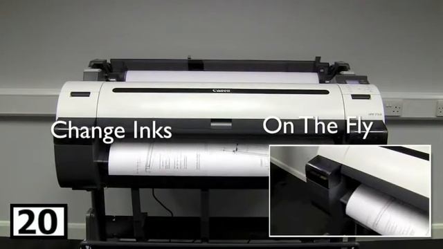 Plotter Canon iPF750 смотреть онлайн