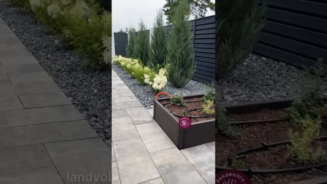 #ландшафт #гортензия #ландшафтныйпроект #розарий #строимдом #bonsai #туя #design #garden #moodboard смотреть онлайн