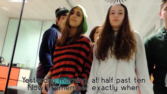 Past Continuous Song - Rap - EIS Escola d'Idiomes 2015 смотреть онлайн