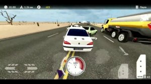 Машина из фильма ТАКСИ в driving zone 2 Lite