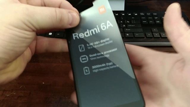 Распаковка Xiaomi Redmi 6A | Комплектация и внешний вид смотреть онлайн