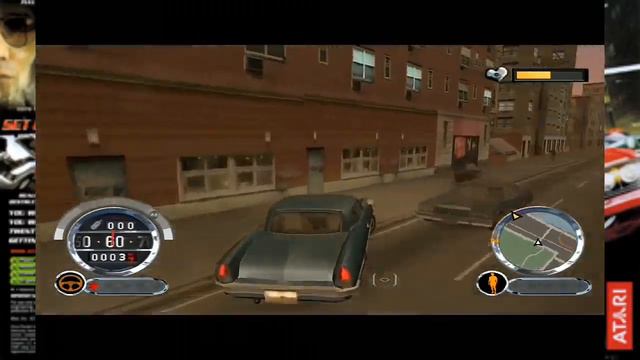 driver parallel lines gameplay Dolphin Wii HD смотреть онлайн
