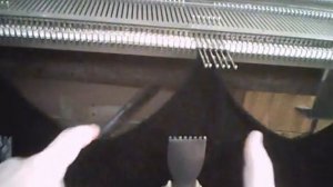 Мастер - класс. Мужская шапка на любой вязальной машине.