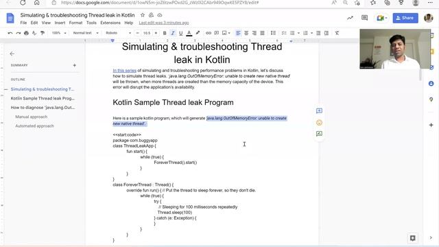 Simulating & troubleshooting Thread leak in Kotlin смотреть онлайн
