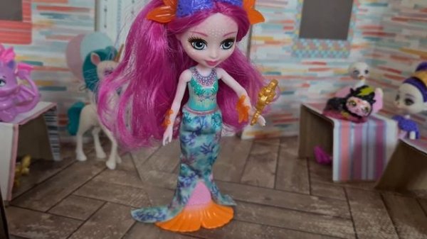 Магия в школе Энчантималс с новыми питомцами CLOUDEES. Enchantimals school. Распаковка CLOUDEES.