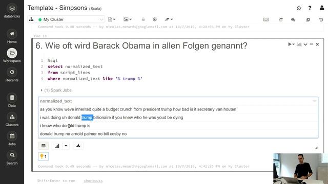 SQL - Der LIKE Operator für Suchen in Strings - Vorlesung Applied Analytics (07.10.2019) смотреть онлайн