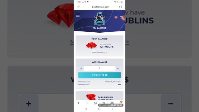 Как заработать бесплатный РОБАКСЫ?!/Free Robux Loto,Free Robux Loto 2020