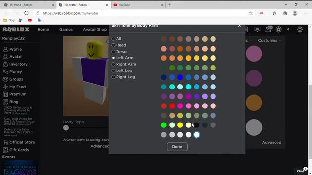 How to make skin noob in Roblox смотреть онлайн