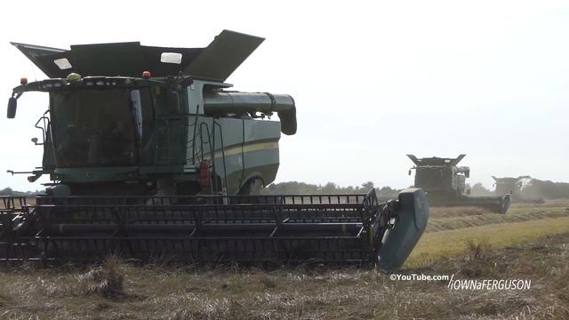 John Deere S690 & S790 harvesting grass seeds | Harvest Season 2023 (4K) смотреть онлайн