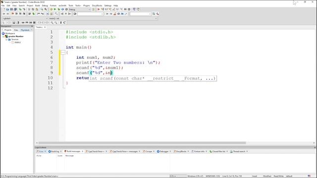 Find Max Number in Two Digits on C Language | #c_programming #variables #loop #viralvideo смотреть онлайн