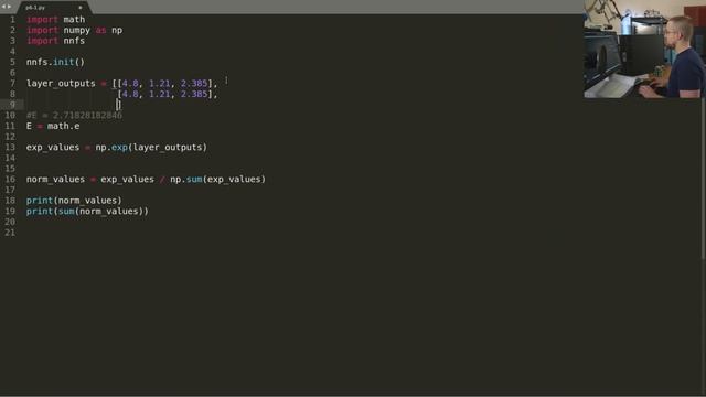 Neural Networks from Scratch - P.6 Softmax Activation смотреть онлайн