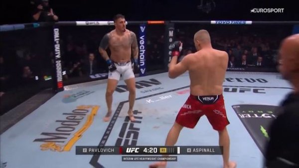 Tom Aspinall vs Sergei Pavlovich Full Fight - MMA Fighter