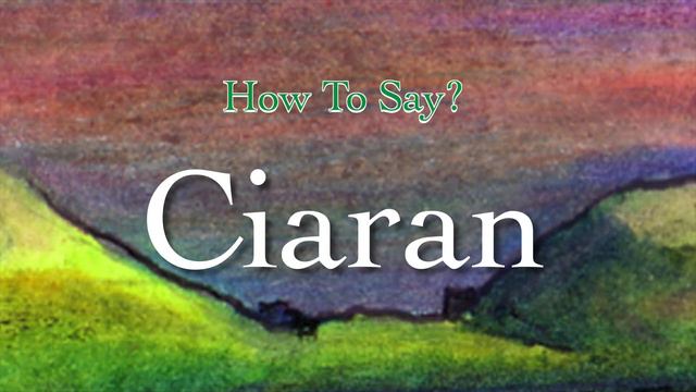 How to Pronounce Ciaran - Listen to the Irish pronunciation & meaning of Irish boys name Ciaran смотреть онлайн