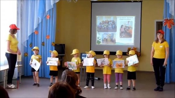 Агитбригада волонтерского отряда дошкольников
