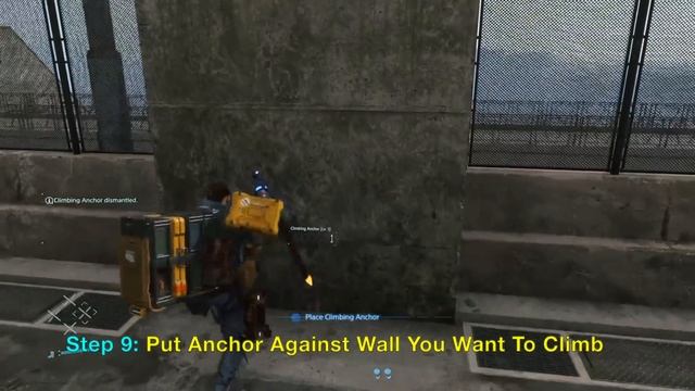 Out of Bounds Trick in Death Stranding: Use Rope To Climb Any Wall Using Climbing Anchor смотреть онлайн