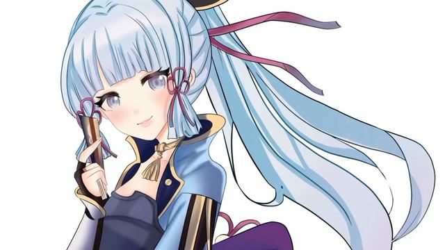 Kamisato Ayaka-Genshin Impact [SPEEDPAINT] смотреть онлайн