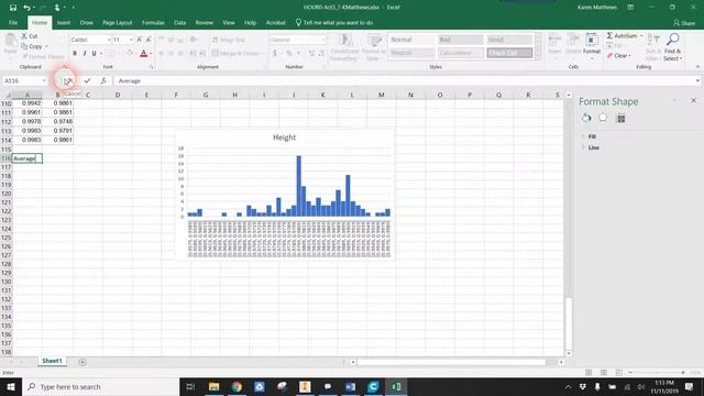 Making a Histogram and Caclulating Outliers in Excel смотреть онлайн