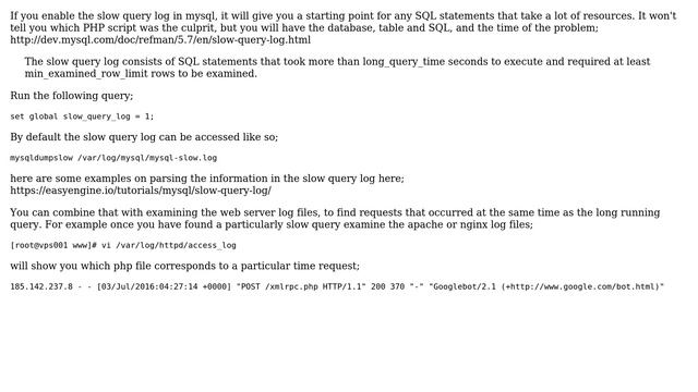 Determine php script causing MySQL huge load (3 Solutions!!) смотреть онлайн