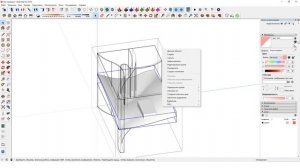 Как сделать дорожки на рельефе в SketchUp