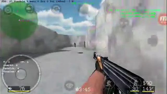 Cs Portable #2 командный бой с ботами смотреть онлайн
