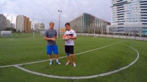 Удары Наклбол и Футбольный Фристайл. Nike Ordem Test