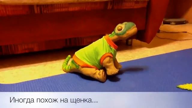 Плео робот динозавр Pleo RB смотреть онлайн