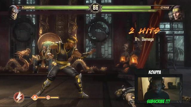 Mortal Kombat 9 Gameplay Walkthrough Part 3 - Scorpion - Lets Play Mortal Kombat 9 смотреть онлайн