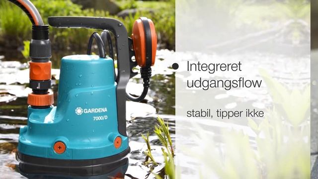 GARDENA Classic dyk/trykpumpe til urent vand 7000/D смотреть онлайн
