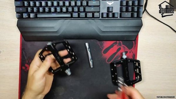 Педали для велосипеда Wellgo B-087-B - обзор и разборка педалей