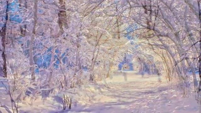 Видеоклип "Зимний пейзаж" смотреть онлайн