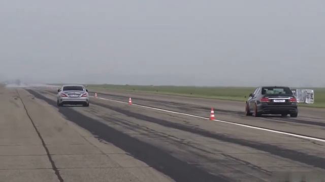 BRABUS Mercedes Benz CLS63 S AMG    DRAG RACING!