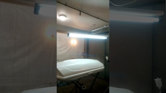 покраска лаком автобокса смотреть онлайн