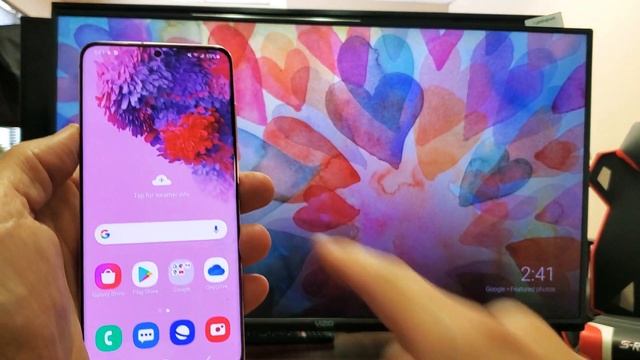 Galaxy S20 / S20+ : How to Screen Mirror to Vizio Smart TV Wirelessly смотреть онлайн