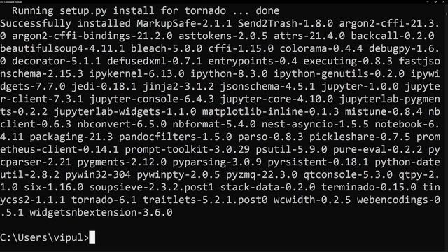 Install Python and Jupyter Notebook in Windows 11 (Using pip) смотреть онлайн