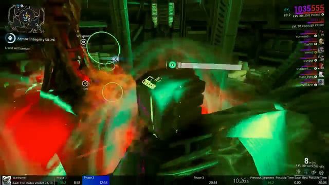 [PC] Warframe - Raid: The Jordas Verdict Speedrun (18:52/18:25) смотреть онлайн