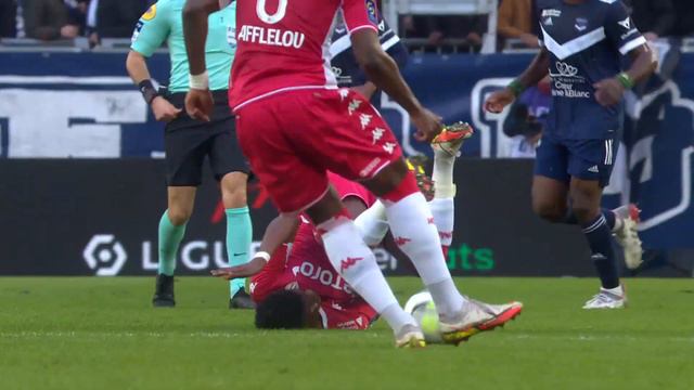 FC GIRONDINS DE BORDEAUX - AS MONACO (1 - 1) - Highlights - (GdB - ASM) / 2021-2022 смотреть онлайн