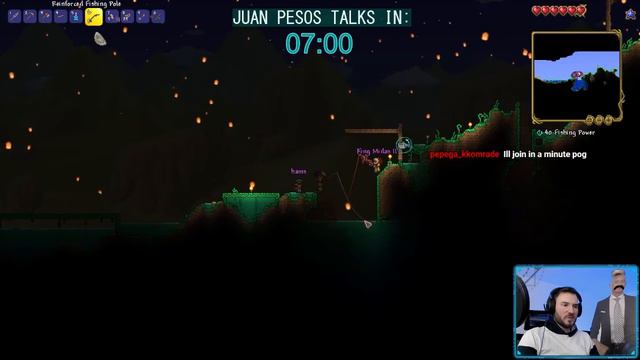 Terraria With CHAT | NOOB fights Eye of Cthulu for the FIRST TIME! | P2 смотреть онлайн