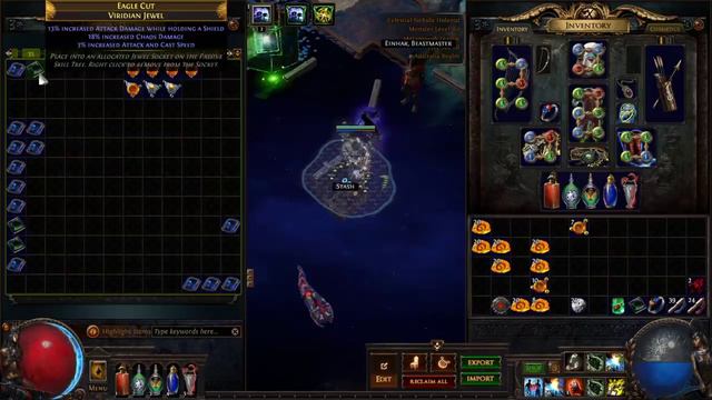 Path of Exile - Low End Jewel Crafting Using Aberrant Fossils смотреть онлайн