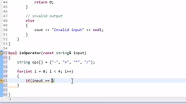 Learning C++ 49 Create a post fix Calculator part II смотреть онлайн