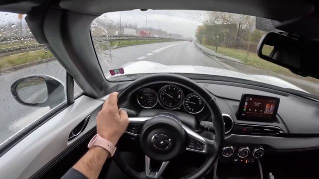 Mazda MX-5 [2.0 SKY-G 184 HP] |0-100| POV Test Drive #1886 Joe Black