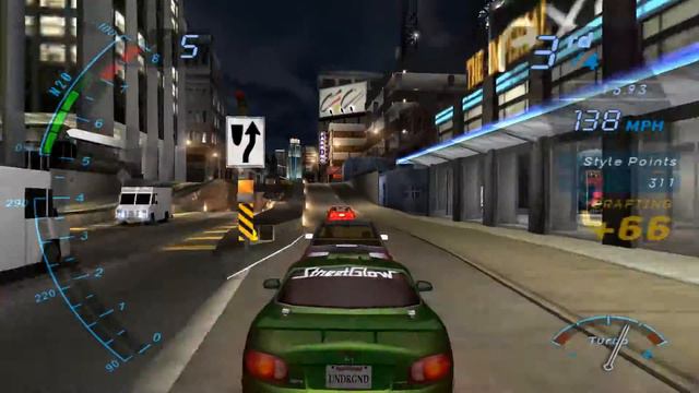 Need for Speed Underground on Hard [36] - #9 in Drag смотреть онлайн