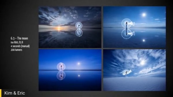 Landscape Photography Tube Light Painting Class with Eric Paré and Kim Henry