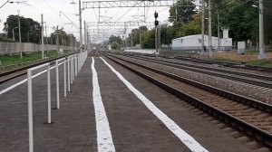 Сапсан на огромной скорости