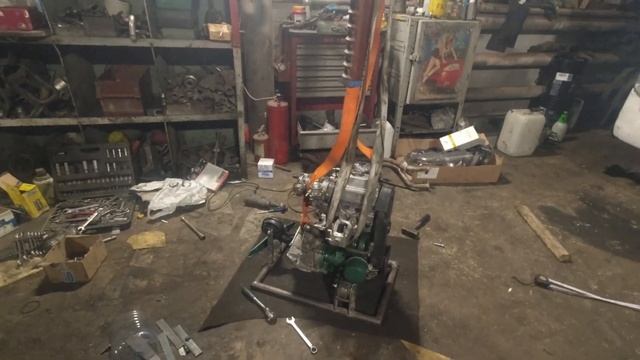 Freightliner. APU "Автономка" ИЗ ОКИ. Часть 4. Подрамник. Навесное. Первый запуск. смотреть онлайн