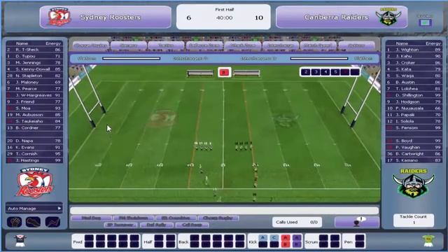 RUGBY LEAGUE TEAM MANAGER 2015 | CANBERRA RAIDERS | EPISODE 6 смотреть онлайн