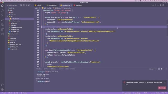 Continuous Delivery of Discord.js Bots to AWS Elastic Beanstalk смотреть онлайн